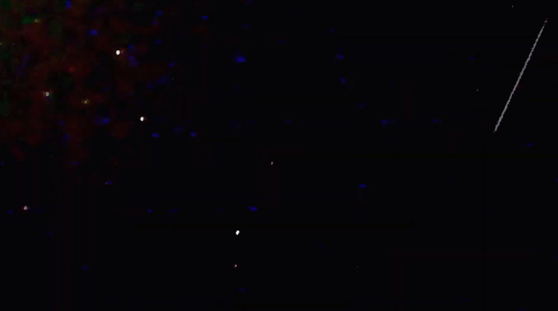 6-01-2020 UFO Band of Light Flyby Hyperstar 470nm IR Analysis